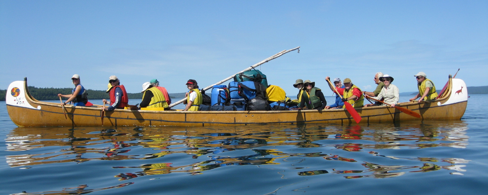 Voyageur Canoe Trip - Paysages du groupe des sept 